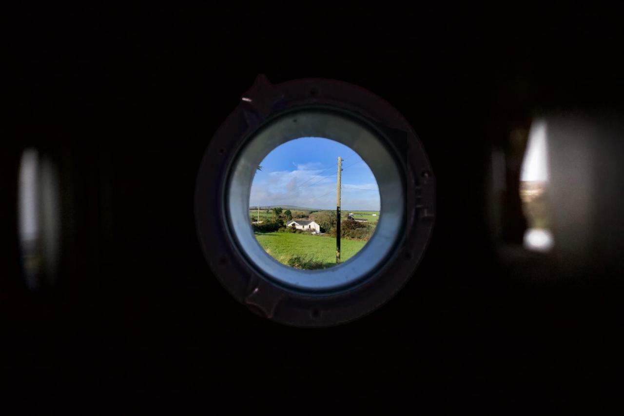 Scandi Cabin On A Hill, With Stunning Panoramic Views Ludgvan Eksteriør billede