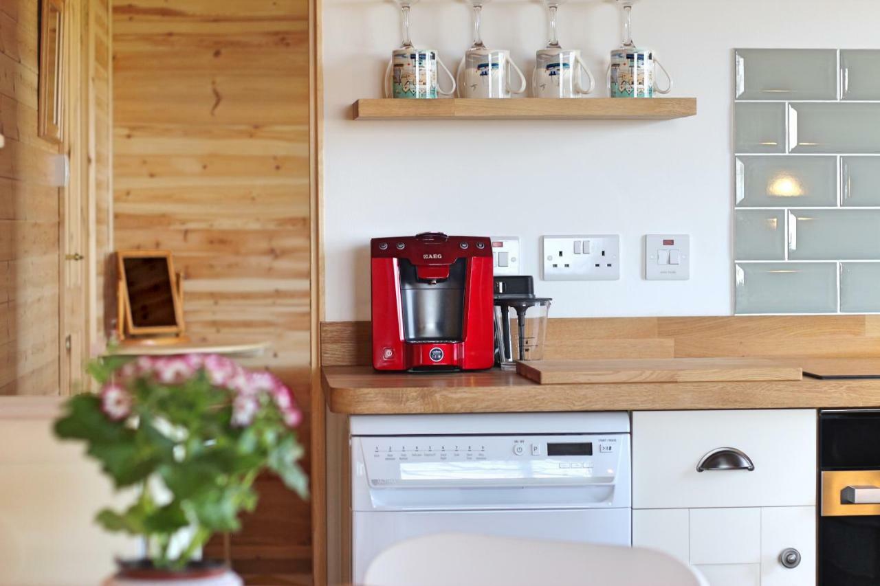 Scandi Cabin On A Hill, With Stunning Panoramic Views Ludgvan Eksteriør billede